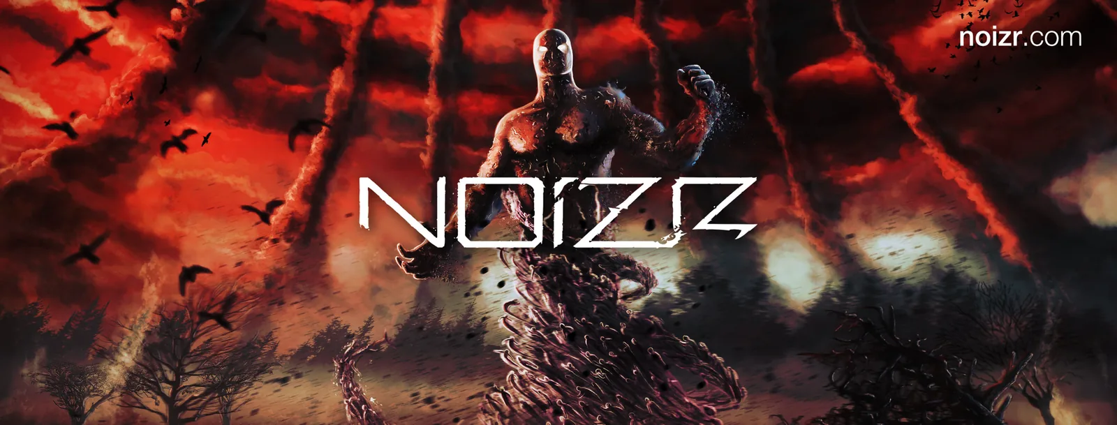 Noizr: logo by Dmythro, artwork by Yura X-Ninja